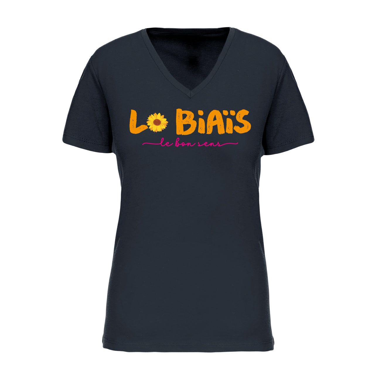 WOMEN'S T-SHIRT LO BIAIS "SUNFLOWER" BY JEAN LOUIS-4