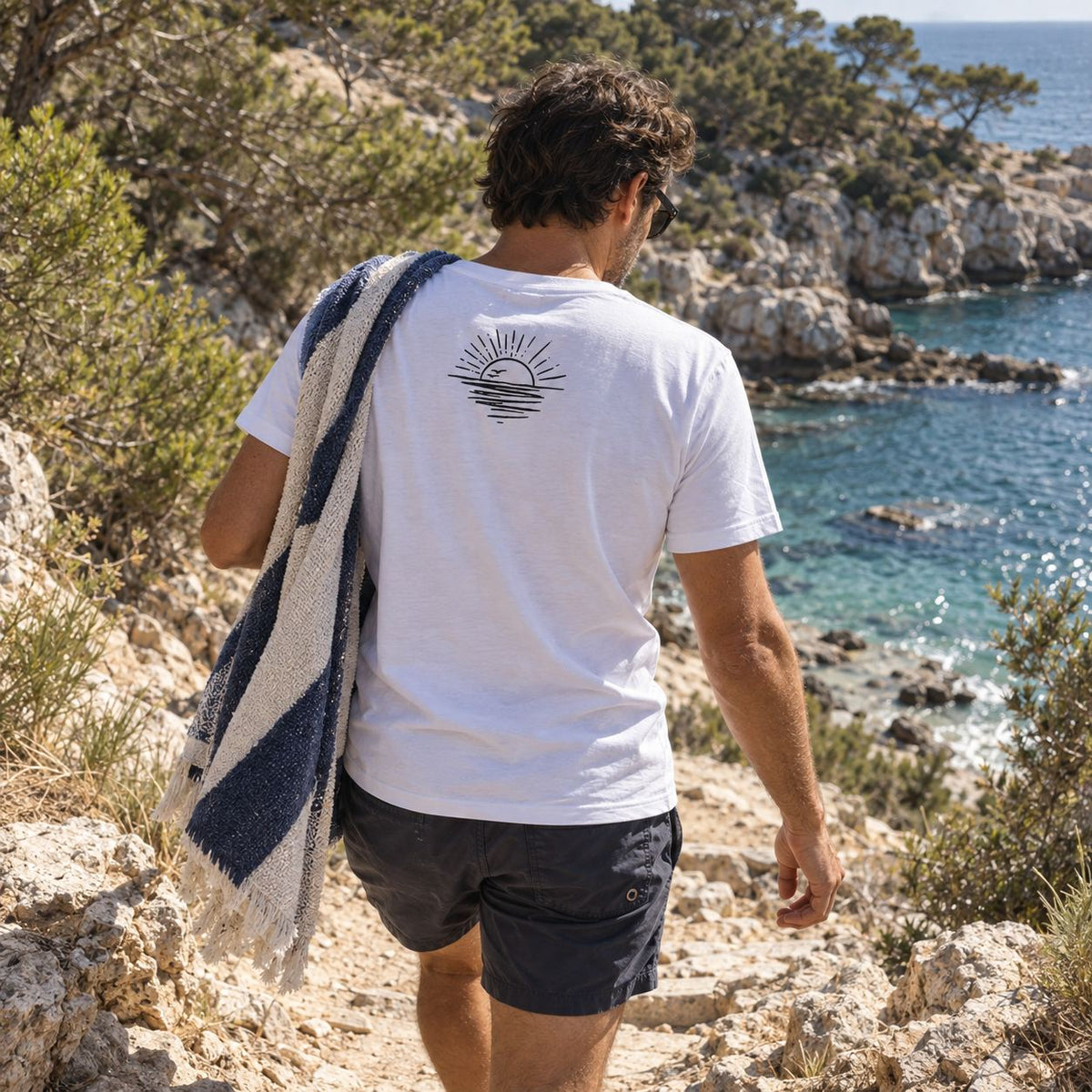 T-shirt Homme Côte d'Azur