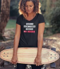 camiseta ecológica de mujer kapitales