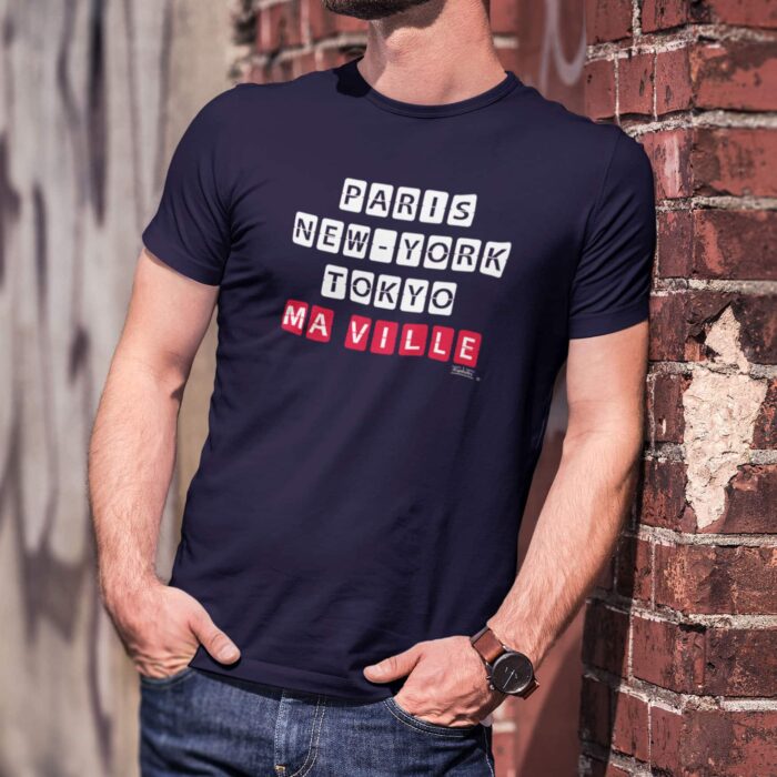 t-shirt homme bio kapitales