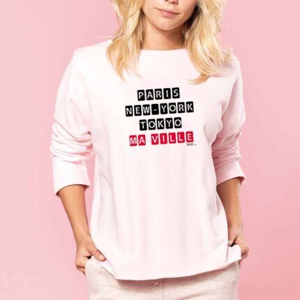 Sweat loose femme