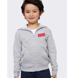 sweat zippé enfant personnalisé kapitales